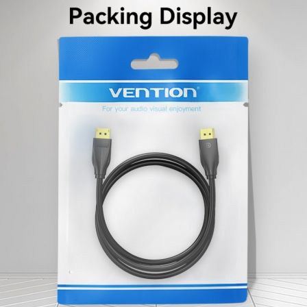 Cable DisplayPort 1.4 8K Vention HCDBF/ DisplayPort Macho - DisplayPort Macho/ 1m/ Negro Cable DisplayPort 1.4 8K Vention HCDBF/ DisplayPort Macho - DisplayPort Macho/ 1m/ Negro