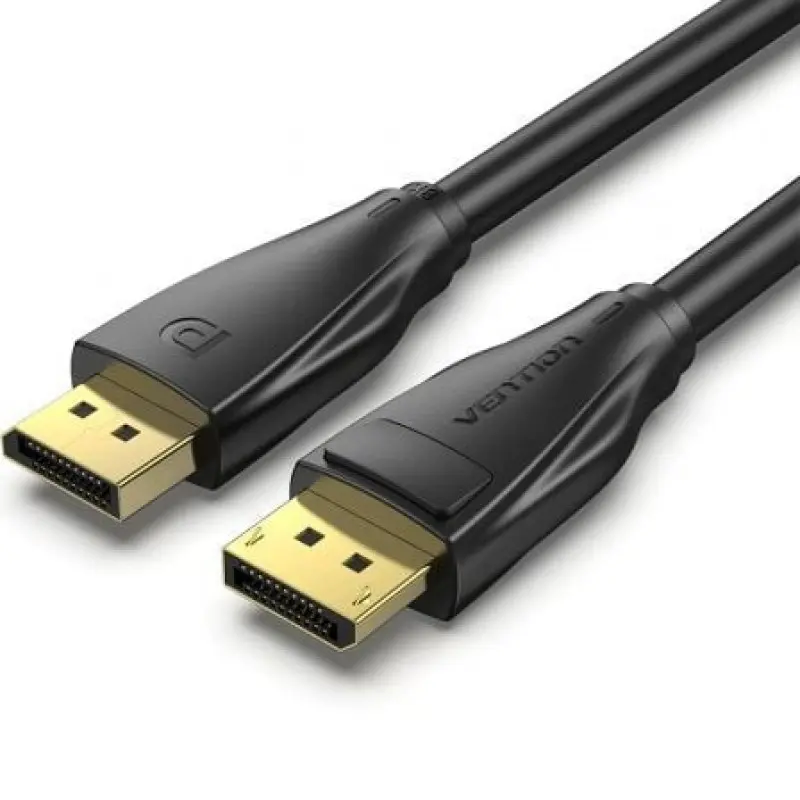 Cable DisplayPort 1.4 8K Vention HCDBG/ DisplayPort Macho - DisplayPort Macho/ 1.5m/ Negro Cable DisplayPort 1.4 8K Vention HCDBG/ DisplayPort Macho - DisplayPort Macho/ 1.5m/ Negro
