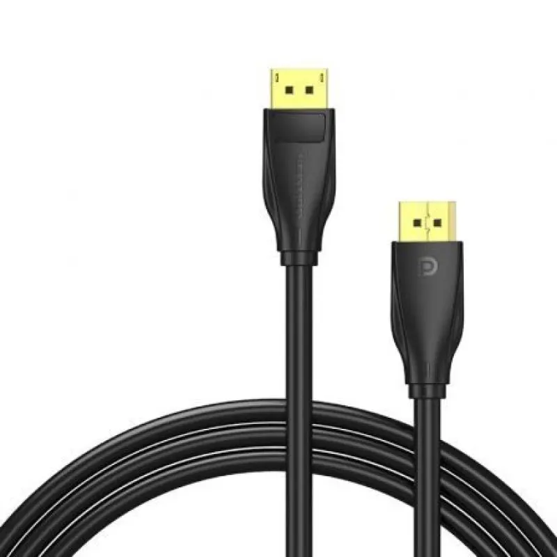 Cable DisplayPort 1.4 8K Vention HCDBG/ DisplayPort Macho - DisplayPort Macho/ 1.5m/ Negro Cable DisplayPort 1.4 8K Vention HCDBG/ DisplayPort Macho - DisplayPort Macho/ 1.5m/ Negro