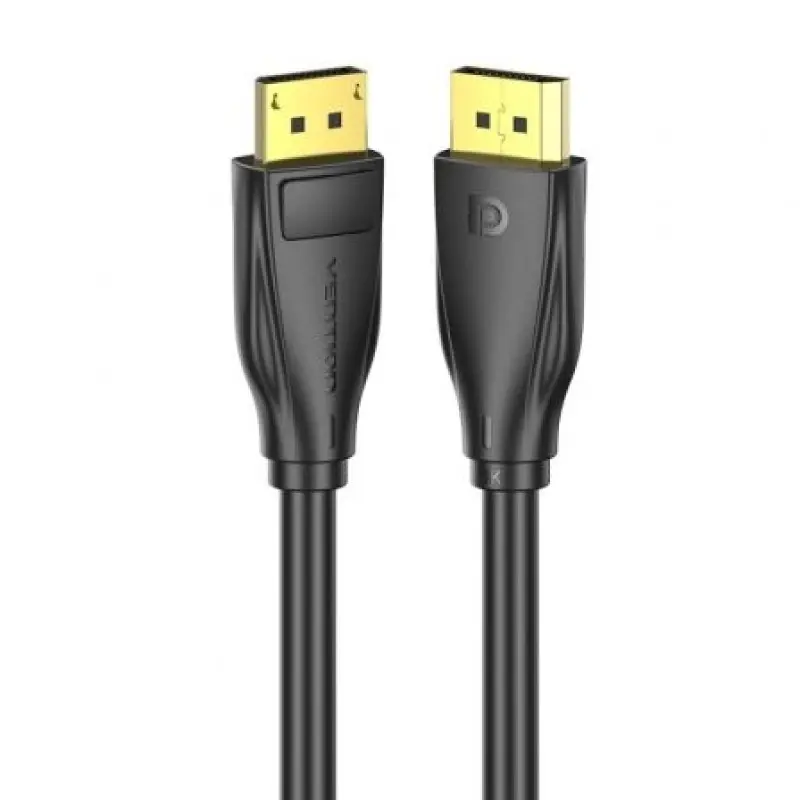 Cable DisplayPort 1.4 8K Vention HCDBG/ DisplayPort Macho - DisplayPort Macho/ 1.5m/ Negro Cable DisplayPort 1.4 8K Vention HCDBG/ DisplayPort Macho - DisplayPort Macho/ 1.5m/ Negro