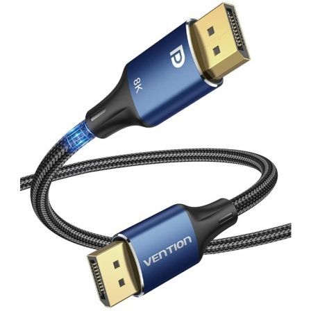 Cable Vention HCELG/ DisplayPort Macho - DisplayPort 8K Macho/ 1.5m/ Azul Cable Vention HCELG/ DisplayPort Macho - DisplayPort 8K Macho/ 1.5m/ Azul