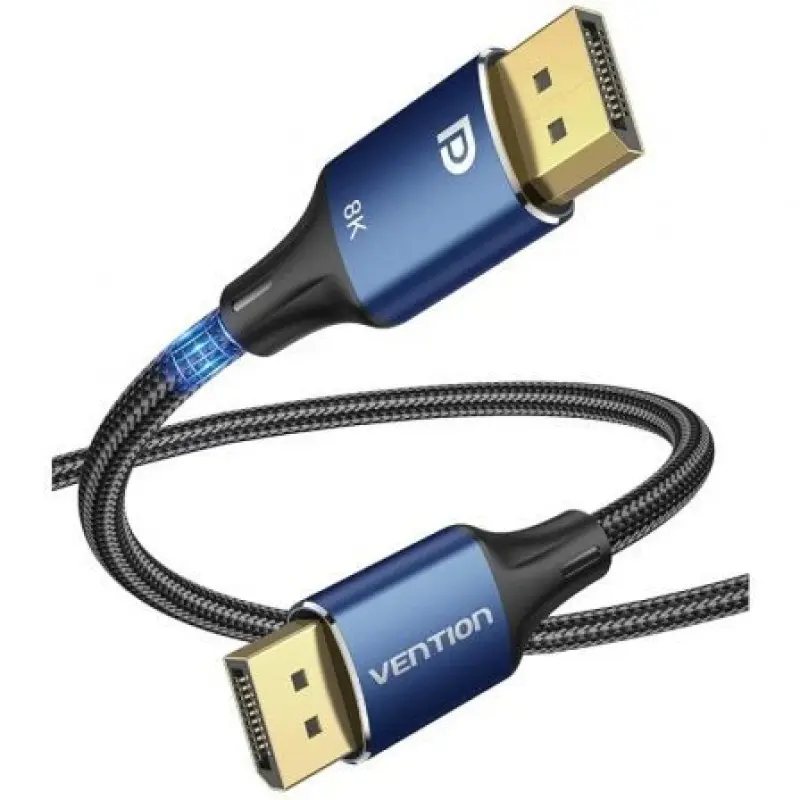 Cable Vention HCELG/ DisplayPort Macho - DisplayPort 8K Macho/ 1.5m/ Azul Cable Vention HCELG/ DisplayPort Macho - DisplayPort 8K Macho/ 1.5m/ Azul