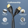 Cable HDMI 2.0 4K Vention AAIBG/ HDMI Macho - HDMI Macho/ 1.5m/ Negro Cable HDMI 2.0 4K Vention AAIBG/ HDMI Macho - HDMI Macho/ 1.5m/ Negro