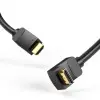 Cable HDMI 2.0 4K Acodado Vention AAQBF/ HDMI Macho - HDMI Macho/ 1m/ Negro Cable HDMI 2.0 4K Acodado Vention AAQBF/ HDMI Macho - HDMI Macho/ 1m/ Negro