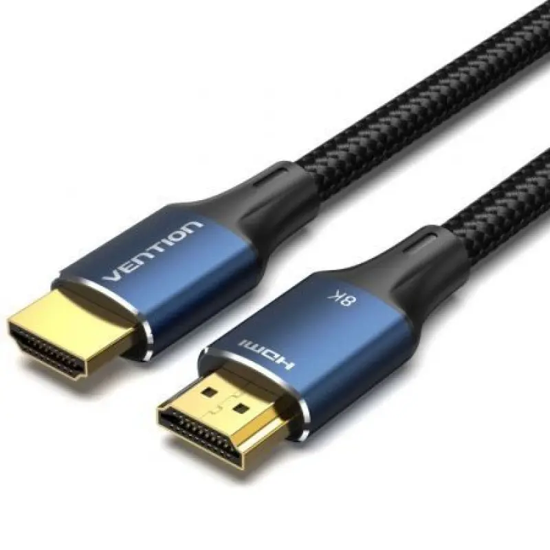 Cable HDMI 2.1 8K Vention ALGLF/ HDMI Macho - HDMI Macho/ 1m/ Azul Cable HDMI 2.1 8K Vention ALGLF/ HDMI Macho - HDMI Macho/ 1m/ Azul