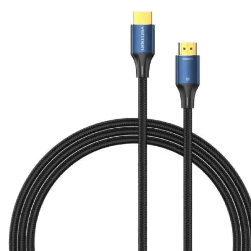 Cable HDMI 2.1 8K Vention ALGLF/ HDMI Macho - HDMI Macho/ 1m/ Azul Cable HDMI 2.1 8K Vention ALGLF/ HDMI Macho - HDMI Macho/ 1m/ Azul