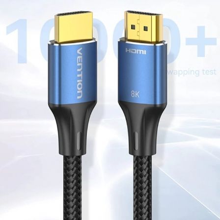 Cable HDMI 2.1 8K Vention ALGLG/ HDMI Macho - HDMI Macho/ 1,5m/ Azul Cable HDMI 2.1 8K Vention ALGLG/ HDMI Macho - HDMI Macho/ 1,5m/ Azul