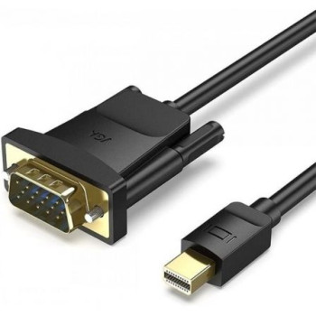 Cable Conversor Vention HFDBH/ Mini DisplayPort Macho - VGA Hembra/ 2m/ Negro Cable Conversor Vention HFDBH/ Mini DisplayPort Macho - VGA Hembra/ 2m/ Negro