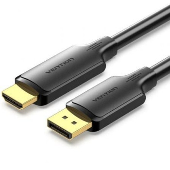 Cable Conversor Vention HFOBJ/ DisplayPort Macho - HDMI Macho/ 5m/ Negro Cable Conversor Vention HFOBJ/ DisplayPort Macho - HDMI Macho/ 5m/ Negro