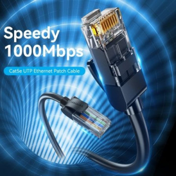 Cable de Red RJ45 UTP Vention IABBQ Cat.5e/ 20m/ Negro Cable de Red RJ45 UTP Vention IABBQ Cat.5e/ 20m/ Negro