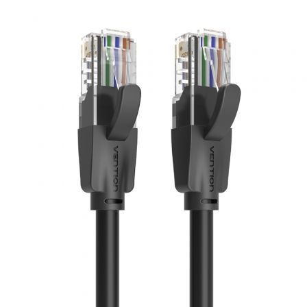 Cable de Red RJ45 UTP Vention IBEBH Cat.6/ 2m/ Negro Cable de Red RJ45 UTP Vention IBEBH Cat.6/ 2m/ Negro