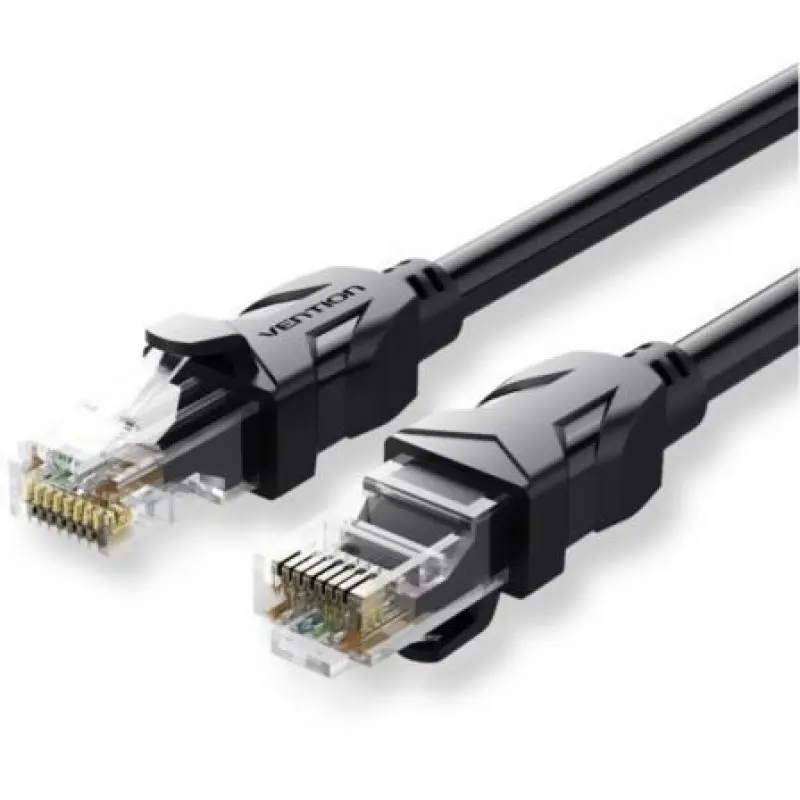 Cable de Red RJ45 UTP Vention IBEBT Cat.6/ 30m/ Negro Cable de Red RJ45 UTP Vention IBEBT Cat.6/ 30m/ Negro
