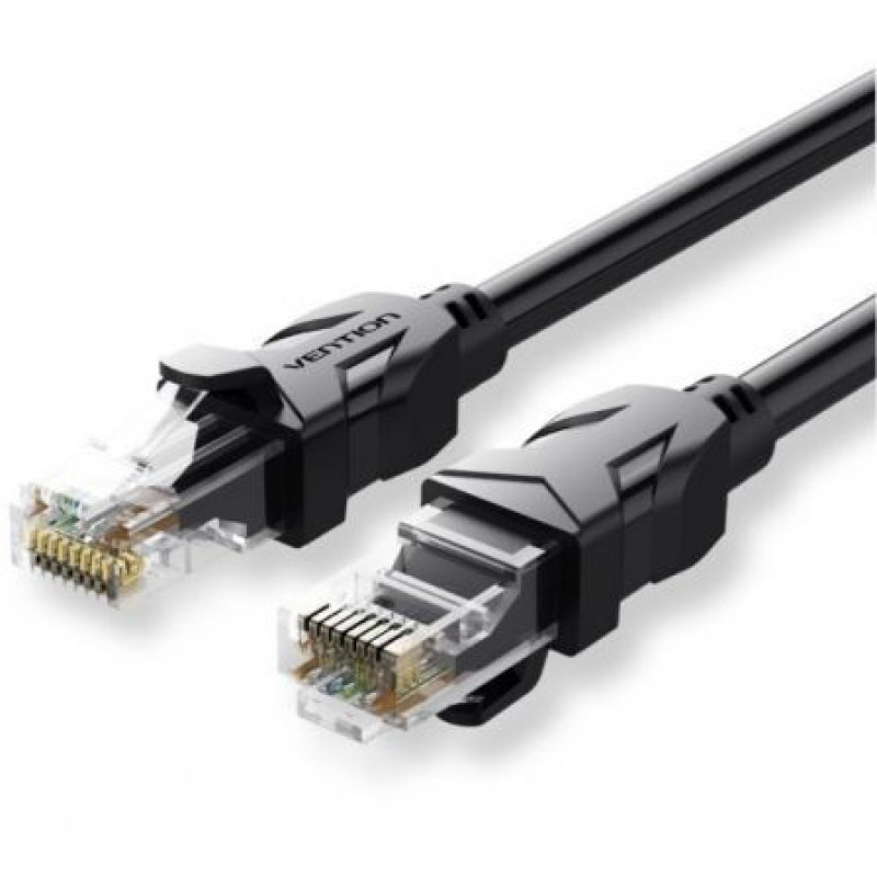 Cable de Red RJ45 UTP Vention IBEBU Cat.6/ 35m/ Negro Cable de Red RJ45 UTP Vention IBEBU Cat.6/ 35m/ Negro
