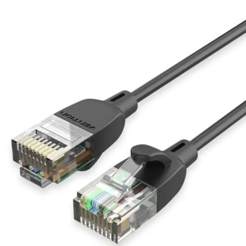 Cable de Red RJ45 UTP Vention IBIBJ Cat.6A/ 5m/ Negro Cable de Red RJ45 UTP Vention IBIBJ Cat.6A/ 5m/ Negro