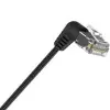 Cable de Red RJ45 UTP Vention IBOBF Cat.6A/ 1m/ Cabeza Rotatoria 360º/ Negro