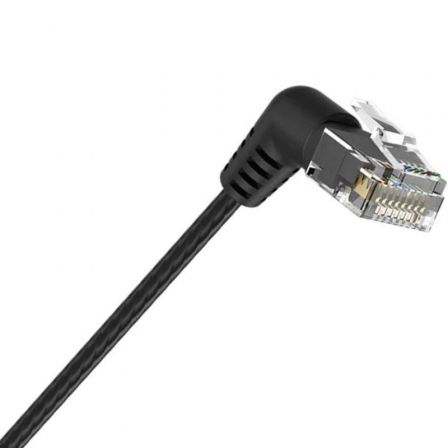 Cable de Red RJ45 UTP Vention IBOBF Cat.6A/ 1m/ Cabeza Rotatoria 360º/ Negro Cable de Red RJ45 UTP Vention IBOBF Cat.6A/ 1m/ Cabeza Rotatoria 360º/ Negro