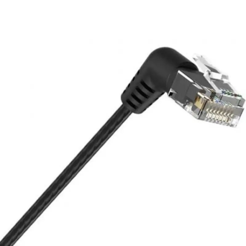 Cable de Red RJ45 UTP Vention IBOBF Cat.6A/ 1m/ Cabeza Rotatoria 360º/ Negro Cable de Red RJ45 UTP Vention IBOBF Cat.6A/ 1m/ Cabeza Rotatoria 360º/ Negro