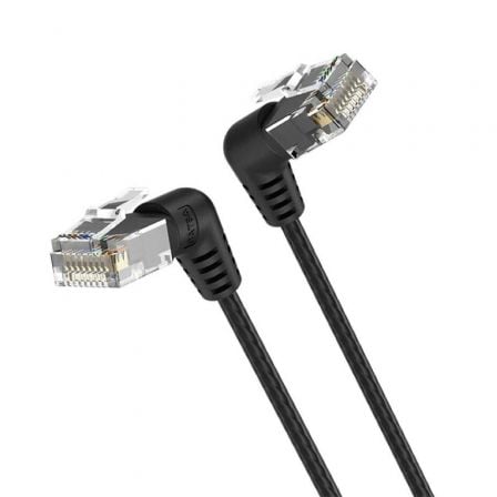 Cable de Red RJ45 UTP Vention IBOBG Cat.6A/ 1.5m/ Cabeza Rotatoria 360º/ Negro Cable de Red RJ45 UTP Vention IBOBG Cat.6A/ 1.5m/ Cabeza Rotatoria 360º/ Negro