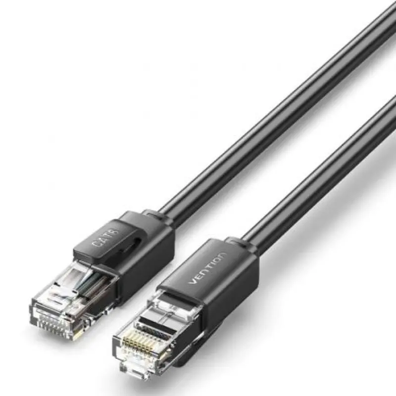 Cable de Red RJ45 UTP Vention IBRBH Cat.6/ 2m/ Negro Cable de Red RJ45 UTP Vention IBRBH Cat.6/ 2m/ Negro