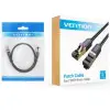 Cable de Red RJ45 SFTP Vention ICDBF Cat7/ 1m/ Negro Cable de Red RJ45 SFTP Vention ICDBF Cat7/ 1m/ Negro
