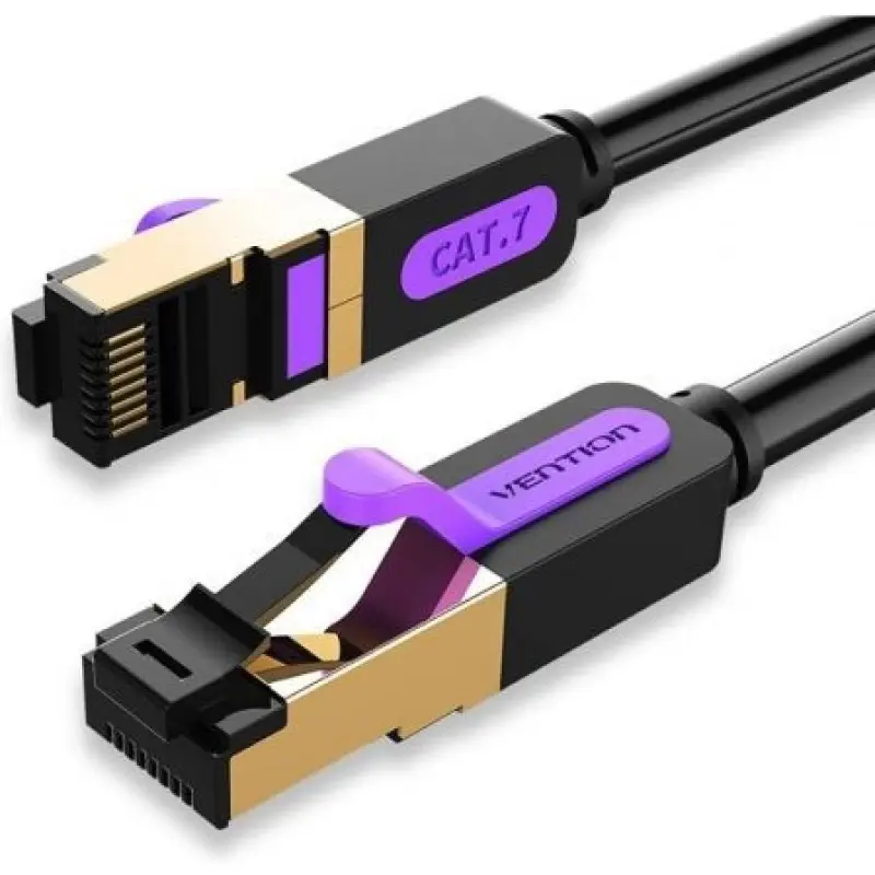 Cable de Red RJ45 SFTP Vention ICDBN Cat.7/ 15m/ Negro Cable de Red RJ45 SFTP Vention ICDBN Cat.7/ 15m/ Negro
