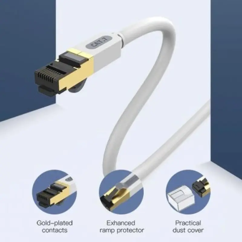Cable de Red RJ45 SFTP Vention ICDHH Cat.7/ 2m/ Gris Cable de Red RJ45 SFTP Vention ICDHH Cat.7/ 2m/ Gris