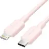 Cable USB 2.0 Tipo-C Lightning Vention LAKPH/ USB Tipo-C Macho - Lightning Macho/ Hasta 27W/ 480Mbps/ 2m/ Rosa Cable USB 2.0 Tipo-C Lightning Vention LAKPH/ USB Tipo-C Macho - Lightning Macho/ Hasta 27W/ 480Mbps/ 2m/ Rosa
