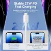 Cable USB 2.0 Tipo-C Lightning Vention LAKPH/ USB Tipo-C Macho - Lightning Macho/ Hasta 27W/ 480Mbps/ 2m/ Rosa Cable USB 2.0 Tipo-C Lightning Vention LAKPH/ USB Tipo-C Macho - Lightning Macho/ Hasta 27W/ 480Mbps/ 2m/ Rosa
