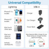 Cable USB 2.0 Lightning Vention LAMBH/ USB Macho - Lightning Macho/ 480Mbps/ 2m/ Negro Cable USB 2.0 Lightning Vention LAMBH/ USB Macho - Lightning Macho/ 480Mbps/ 2m/ Negro