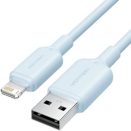 Cable USB 2.0 Lightning Vention LAMSH/ USB Macho - Lightning Macho/ 480Mbps/ 2m/ Azul Cable USB 2.0 Lightning Vention LAMSH/ USB Macho - Lightning Macho/ 480Mbps/ 2m/ Azul