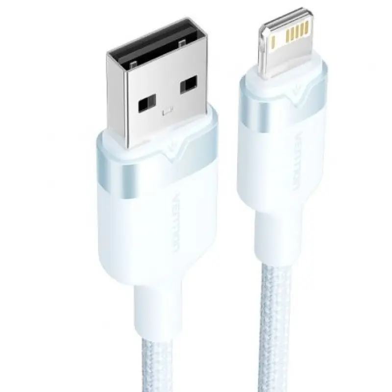 Cable USB 2.0 Lightning Vention LANSF/ USB Macho - Lightning Macho/ 480Mbps/ 1m/ Azul Cable USB 2.0 Lightning Vention LANSF/ USB Macho - Lightning Macho/ 480Mbps/ 1m/ Azul