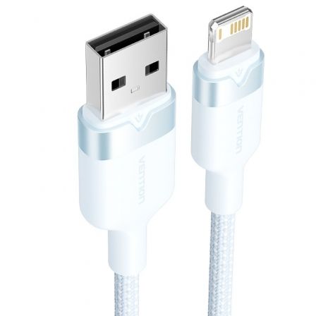 Cable USB 2.0 Lightning Vention LANSH/ USB Macho - Lightning Macho/ 480Mbps/ 2m/ Azul Cable USB 2.0 Lightning Vention LANSH/ USB Macho - Lightning Macho/ 480Mbps/ 2m/ Azul