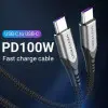 Cable USB 2.0 Tipo-C 5A 100W Vention TAEHH/ USB Tipo-C Macho - USB Tipo-C Macho/ Hasta 100W/ 480Mbps/ 2m/ Gris Cable USB 2.0 Tipo-C 5A 100W Vention TAEHH/ USB Tipo-C Macho - USB Tipo-C Macho/ Hasta 100W/ 480Mbps/ 2m/ Gris