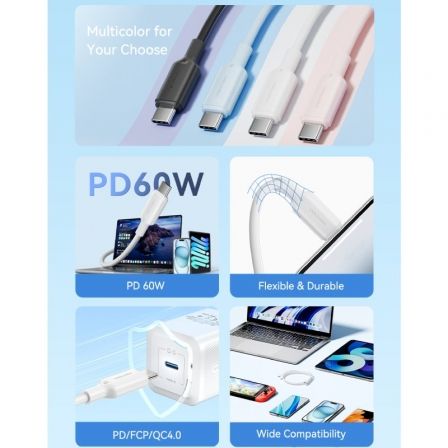 Cable USB 2.0 Tipo-C 3A Vention TRCPF/ USB Tipo-C Macho - USB Tipo-C Macho/ Hasta 60W/ 480Mbps/ 1m/ Rosa Cable USB 2.0 Tipo-C 3A Vention TRCPF/ USB Tipo-C Macho - USB Tipo-C Macho/ Hasta 60W/ 480Mbps/ 1m/ Rosa