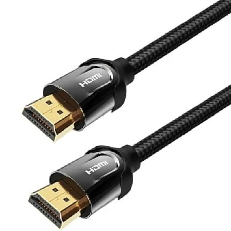 Cable HDMI 2.0 4K Vention VAA-B05-B500/ HDMI Macho - HDMI Macho/ 5m/ Negro Cable HDMI 2.0 4K Vention VAA-B05-B500/ HDMI Macho - HDMI Macho/ 5m/ Negro