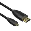 Cable HDMI Vention VAA-D03-B200/ HDMI Macho - Micro HDMI Macho/ 2m/ Negro Cable HDMI Vention VAA-D03-B200/ HDMI Macho - Micro HDMI Macho/ 2m/ Negro