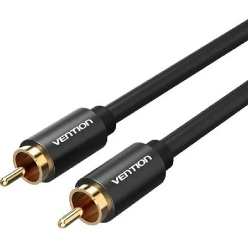 Cable Estéreo Vention VAB-R09-B150/ RCA Macho - RCA Macho/ 1.5m/ Negro Cable Estéreo Vention VAB-R09-B150/ RCA Macho - RCA Macho/ 1.5m/ Negro