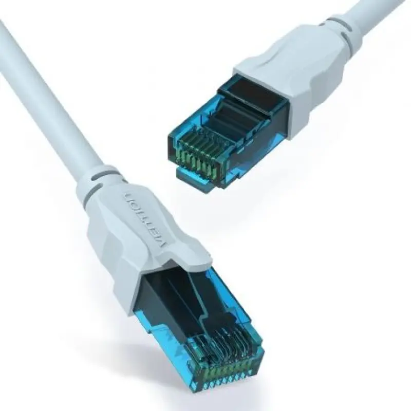 Cable de Red RJ45 UTP Vention VAP-A10-S1000 Cat.5e/ 10m/ Azul y Negro Cable de Red RJ45 UTP Vention VAP-A10-S1000 Cat.5e/ 10m/ Azul y Negro