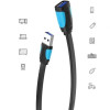 Cable Alargador USB 3.0 Vention VAS-A13-B200/ USB Macho - USB Hembra/ 5Gbps/ 2m/ Negro y Azul Cable Alargador USB 3.0 Vention VAS-A13-B200/ USB Macho - USB Hembra/ 5Gbps/ 2m/ Negro y Azul