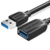 Cable Alargador USB 3.0 Vention VAS-A45-B100/ USB Macho - USB Hembra/ 5Gbps/ 1m/ Negro Cable Alargador USB 3.0 Vention VAS-A45-B100/ USB Macho - USB Hembra/ 5Gbps/ 1m/ Negro