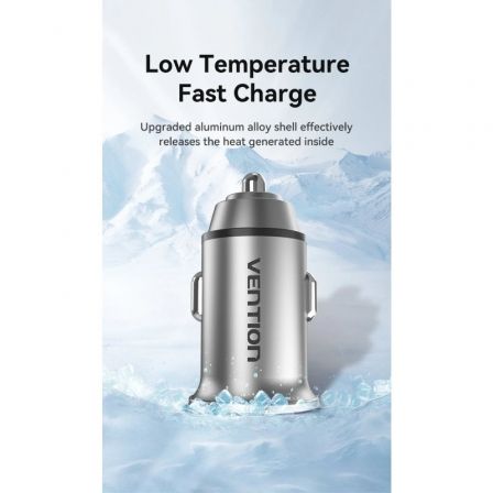Cargador de Coche Vention FFAH0/ 2xUSB/ 18W Cargador de Coche Vention FFAH0/ 2xUSB/ 18W