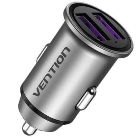 Cargador de Coche Vention FFEH0/ 2xUSB Cargador de Coche Vention FFEH0/ 2xUSB