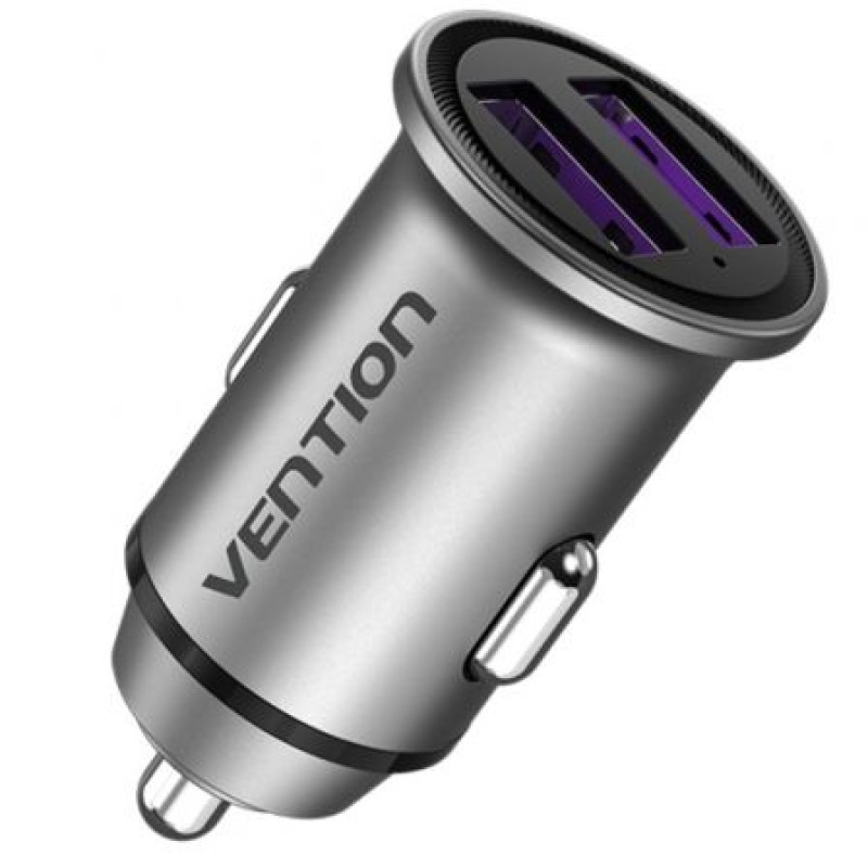 Cargador de Coche Vention FFEH0/ 2xUSB Cargador de Coche Vention FFEH0/ 2xUSB
