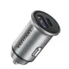 Cargador de Coche Vention FFFH0/ 1xUSB-Tipo C/ 1xUSB/ 30W Cargador de Coche Vention FFFH0/ 1xUSB-Tipo C/ 1xUSB/ 30W