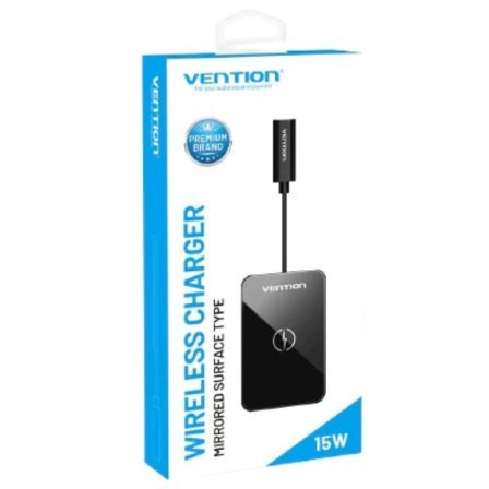 Cargador Inalámbrico Vention FGBBAG/ 1xUSB Tipo-C/ 15W Cargador Inalámbrico Vention FGBBAG/ 1xUSB Tipo-C/ 15W