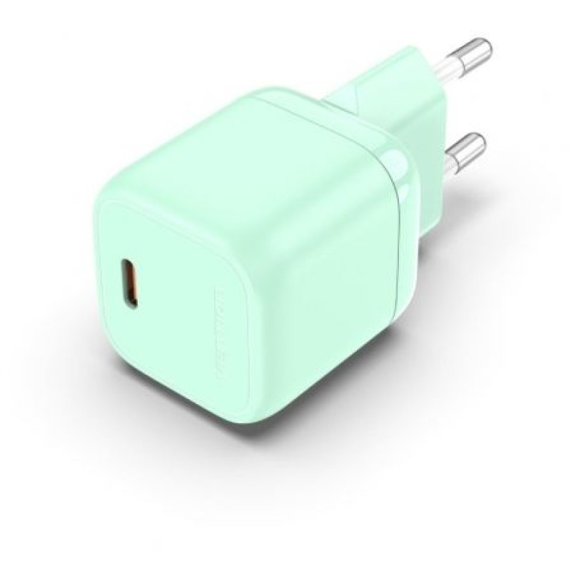 Cargador de Pared Vention FAKG0-EU/ 1xUSB Tipo-C/ 30W Cargador de Pared Vention FAKG0-EU/ 1xUSB Tipo-C/ 30W