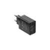 Cargador de Pared Vention FBAB0-EU/ 2xUSB/ 18W/ Negro Cargador de Pared Vention FBAB0-EU/ 2xUSB/ 18W/ Negro