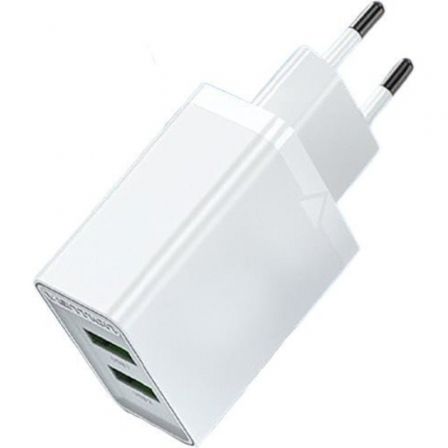 Cargador de Pared Vention FBAW0-EU/ 2xUSB/ 18W/ Blanco Cargador de Pared Vention FBAW0-EU/ 2xUSB/ 18W/ Blanco