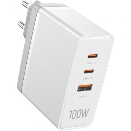 Cargador de Pared Vention FEGW0-EU/ 2xUSB Tipo-C/ 1xUSB/ 100W Cargador de Pared Vention FEGW0-EU/ 2xUSB Tipo-C/ 1xUSB/ 100W