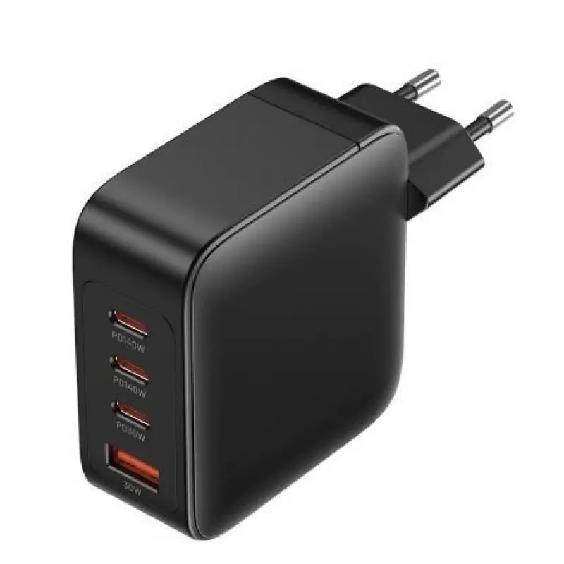 Cargador Gan de Pared Vention FEIB0-EU/ 3xUSB Tipo-C + Cable USB Tipo-C/ 1xUSB/ 140W Cargador Gan de Pared Vention FEIB0-EU/ 3xUSB Tipo-C + Cable USB Tipo-C/ 1xUSB/ 140W